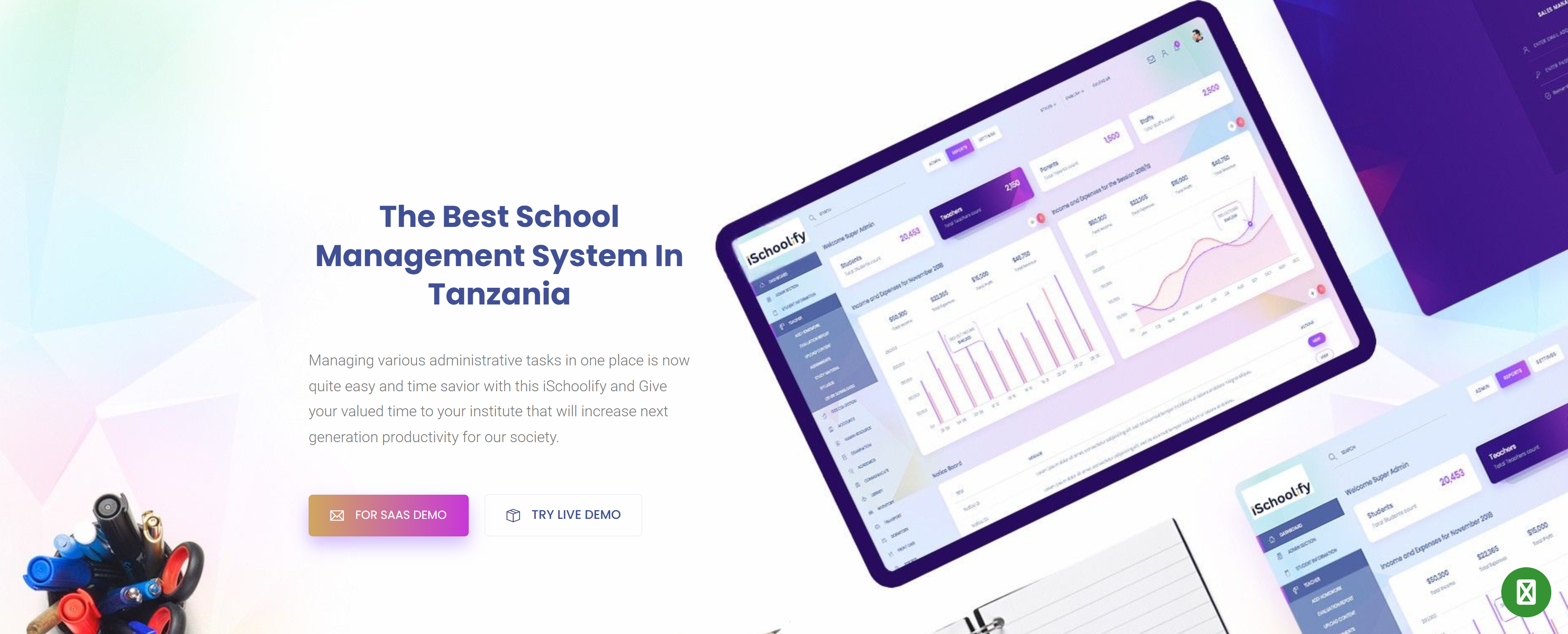 iSchoolify - School Management System
